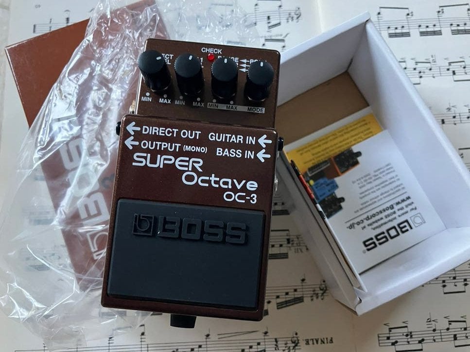 BOSS OC-3 Super Octave Gitaar/Bas Pedaal - Nieuw in doos, Ophalen of Verzenden, Nieuw, Overige typen