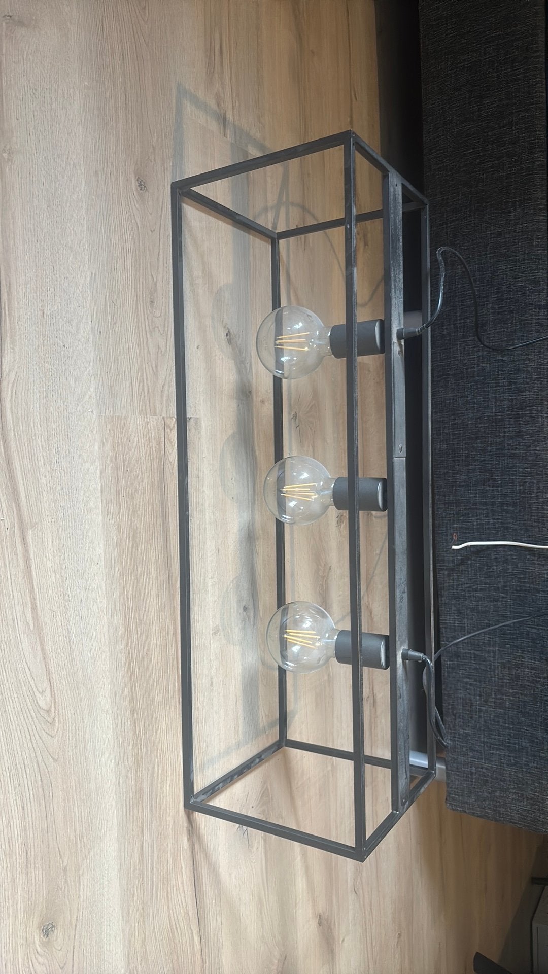 Tafel lamp met dimbare lampen, Ophalen, Zo goed als nieuw