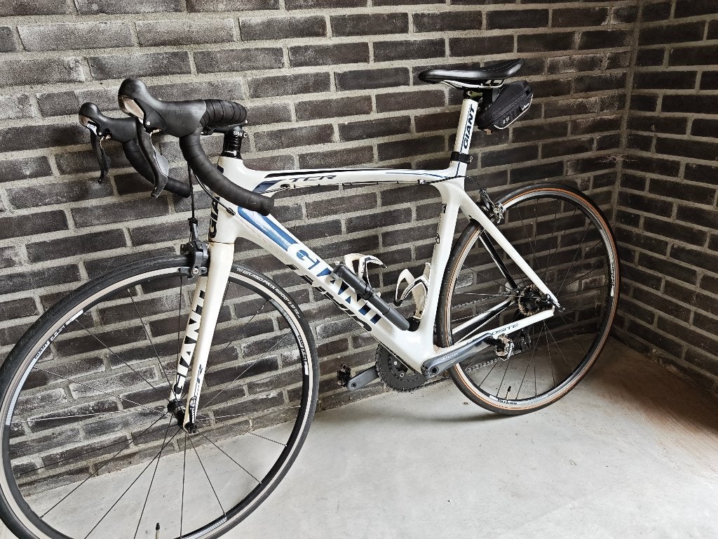 Mooie Giant TCR Composite Racefiets Carbon Shimano Ultegra, Fietsen en Brommers, Fietsen | Racefietsen, Ophalen, Gebruikt, Carbon