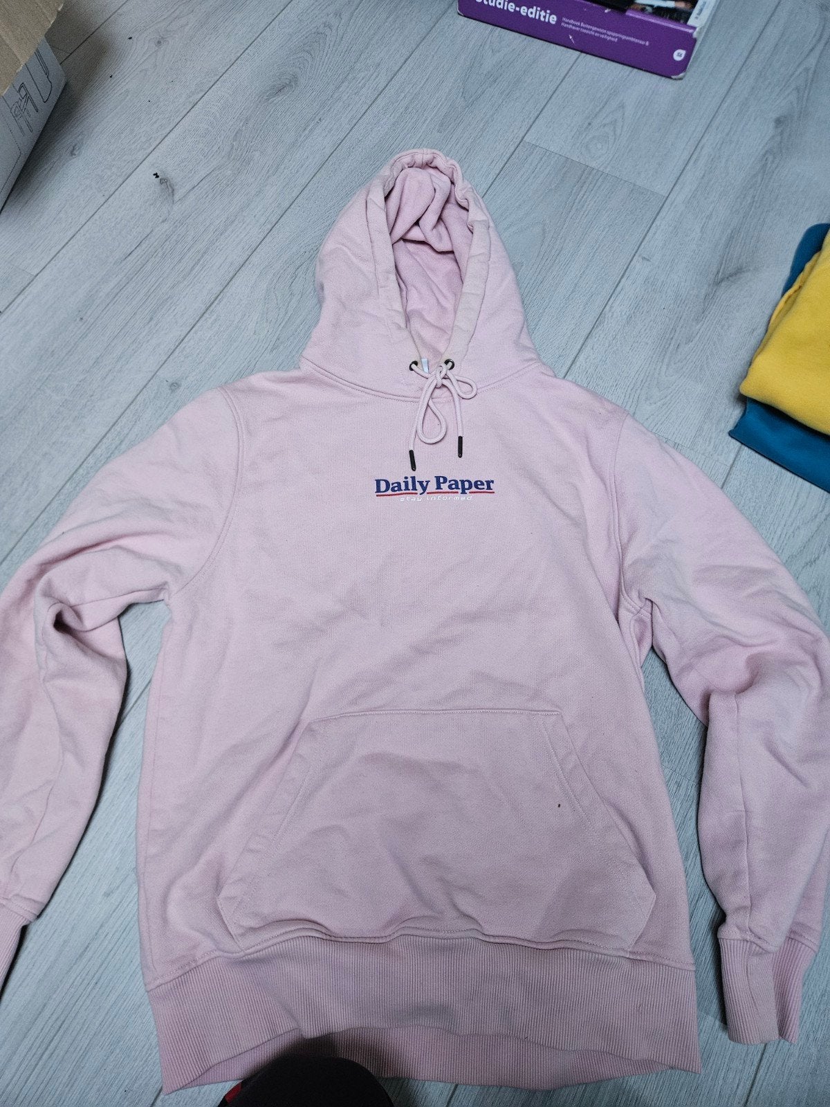 Daily Paper hoodie - Roze - Maat S, Ophalen of Verzenden, Gedragen, Daily Paper