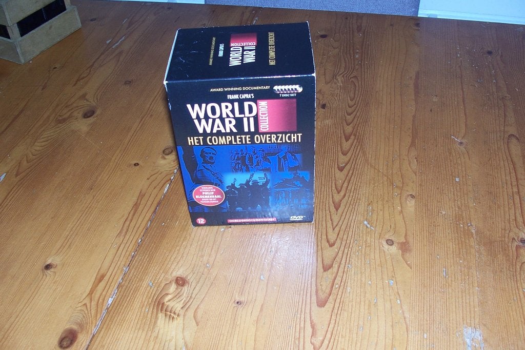 Frank Capra's World War II - Het Complete Overzicht dvd, Vanaf 12 jaar, Ophalen of Verzenden, Gebruikt, Oorlog of Misdaad
