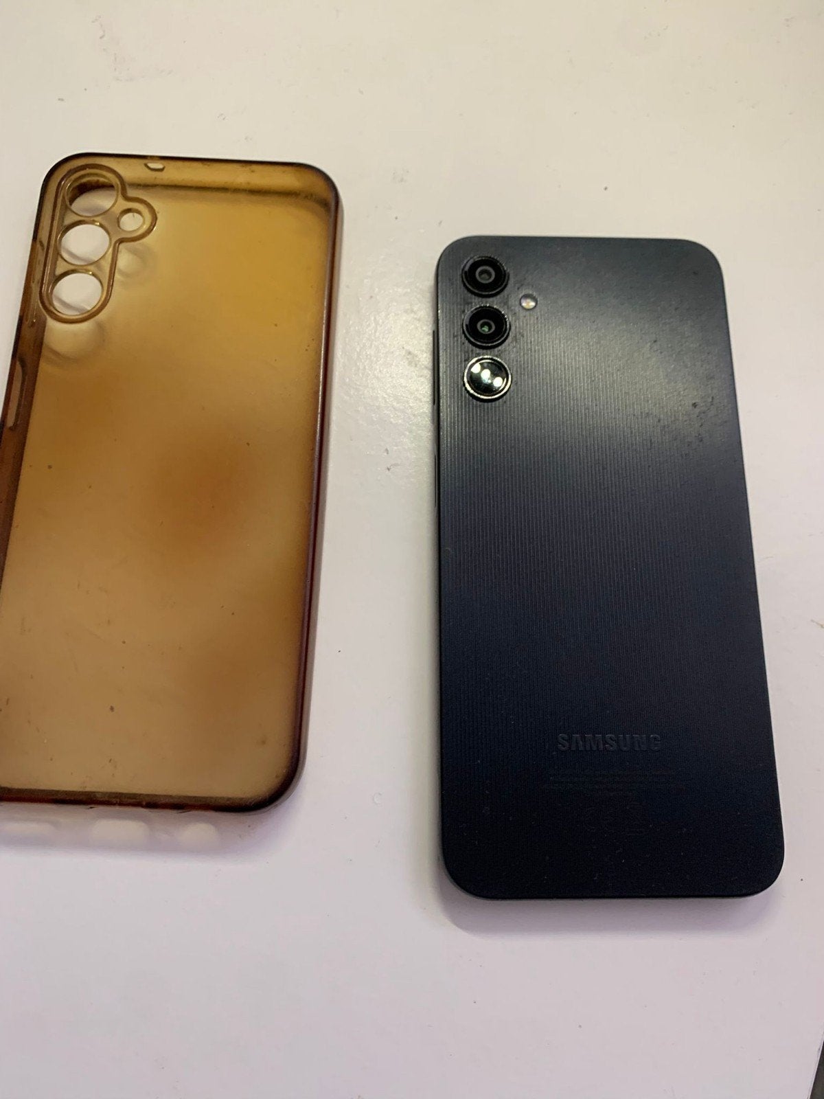 Samsung Galaxy A14 Zwart -  dubbelsim-krasvrij nieuw nog, Ophalen, Zwart, Zo goed als nieuw, 64 GB