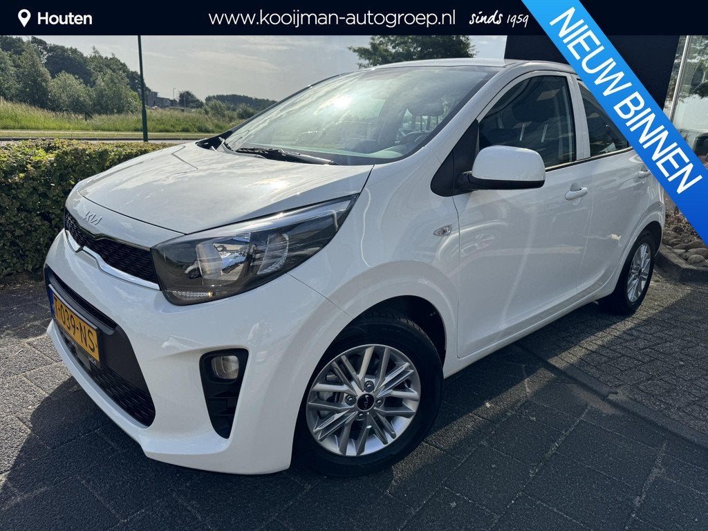 Kia Picanto 1.0 DPi DynamicLine Eerste Eigenaar Dealeronderh, Auto's, Kia, Bedrijf, Picanto, ABS, Achteruitrijcamera, Airbags