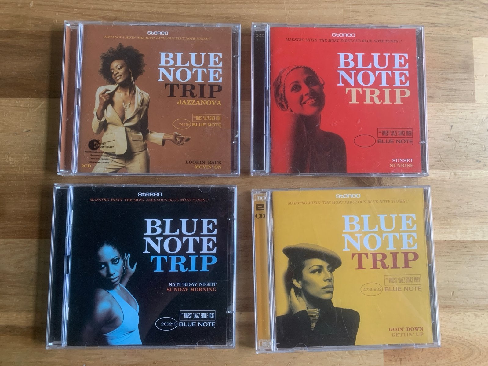 Blue Note Trip CD-collectie (4x dubbel-CD) - Jazzanova, Ophalen of Verzenden, Zo goed als nieuw, Verzamelalbum, Jazz