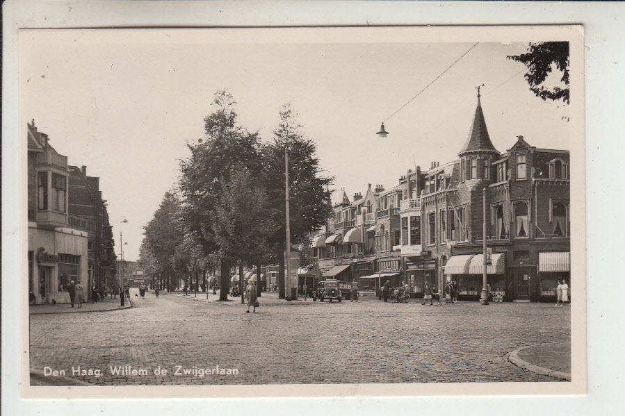 Den Haag, Willem de Zwijgerlaan, Verzamelen, Ansichtkaarten | Nederland, Ophalen of Verzenden, 1960 tot 1980, Ongelopen, Zuid-Holland