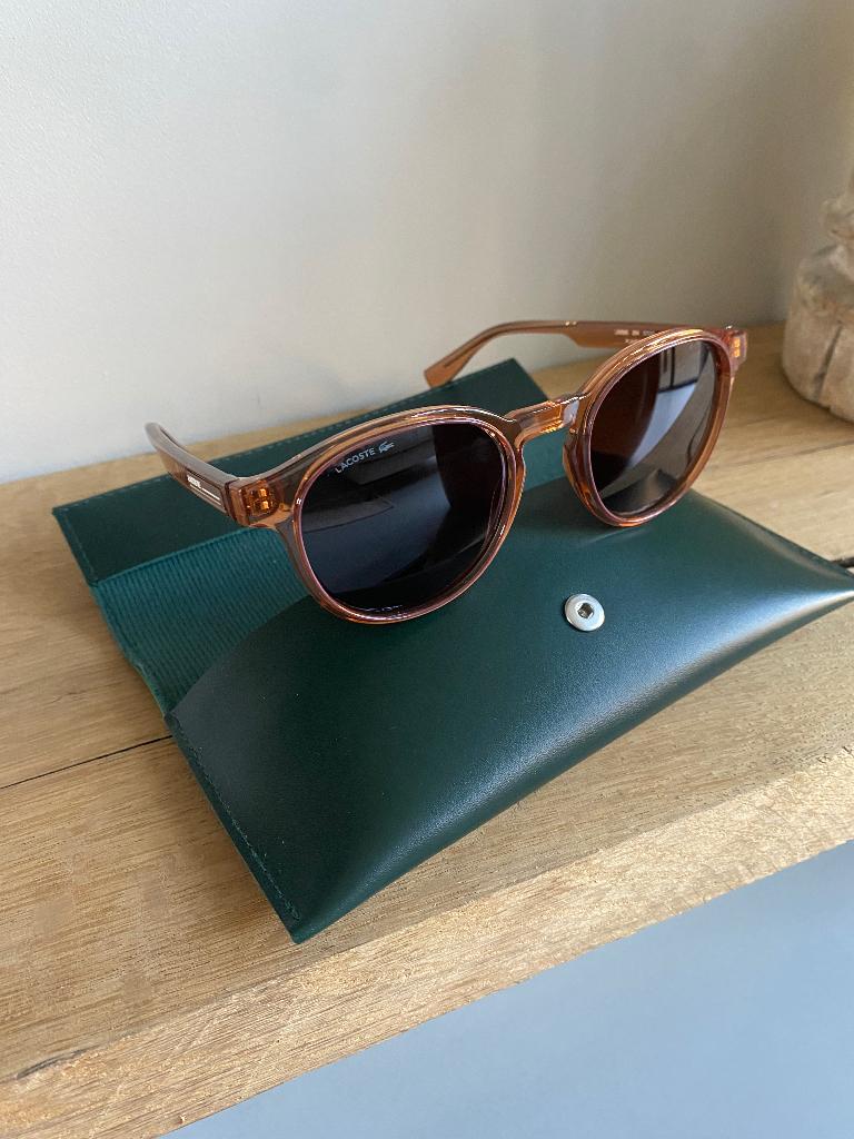 Zonnebril lacoste, Overige merken, Zonnebril, Bruin, Nieuw