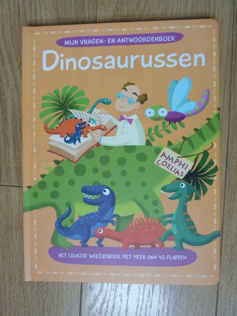 NIEUW boek DINOSAURUSSEN met flapjes, Ophalen, Nieuw, Fictie algemeen