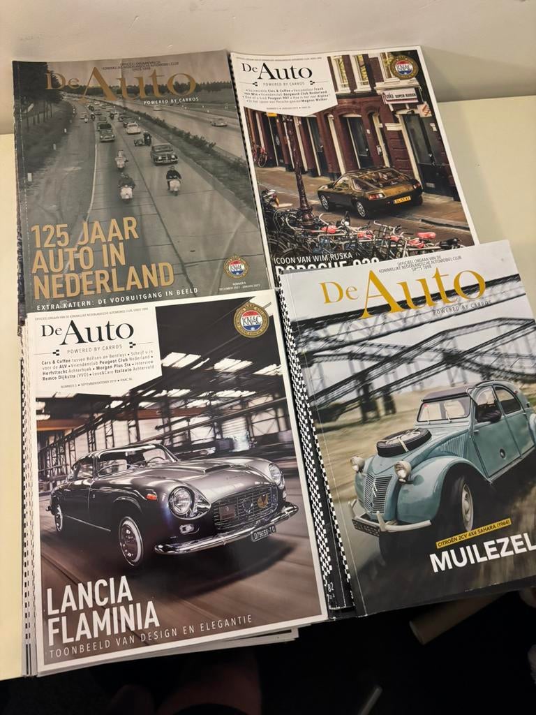 Vele ‘De Auto - Powered by carros’-tijdschriften, Ophalen, Gelezen, Algemeen