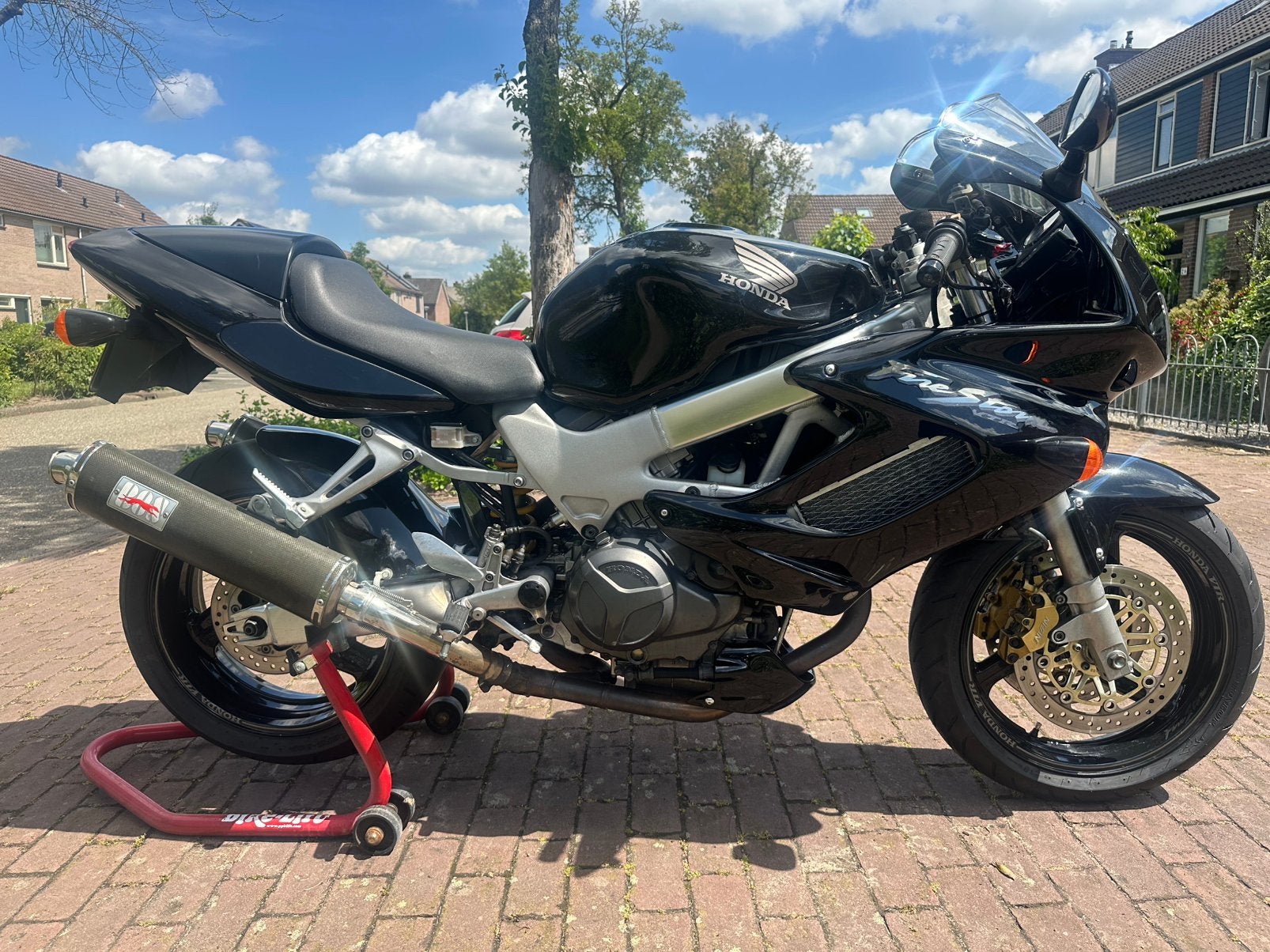 Prachtige en ‘Bullet-proof’ Honda Firestorm VTR 1000, 2 cilinders, Motorrijbewijs A, Meer dan 35 kW, Handgeschakeld