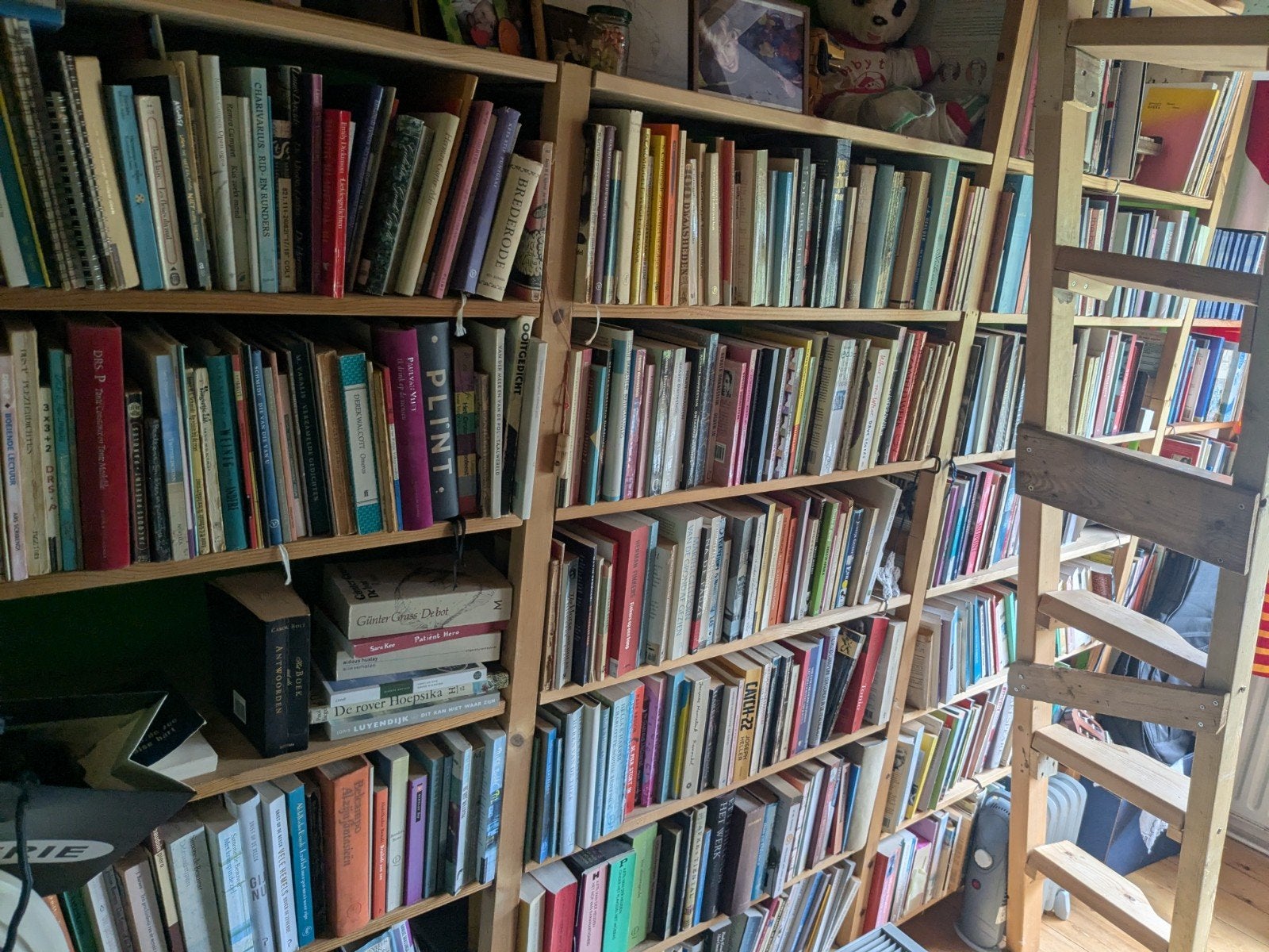 Ikea Ivar - staanders en planken (zonder de boeken), Huis en Inrichting, Kasten | Stellingkasten, Ophalen, Gebruikt