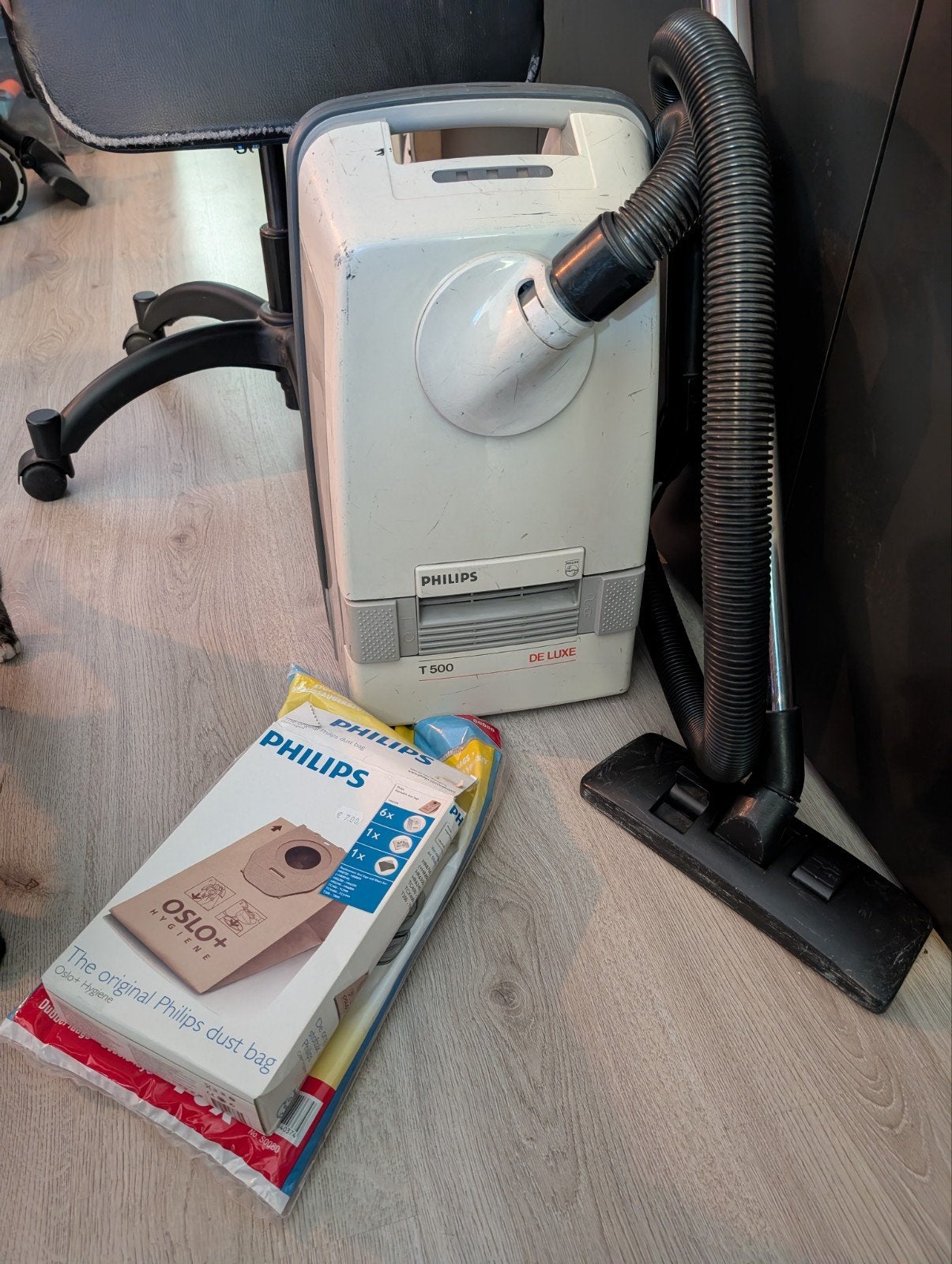 Philips T500 De Luxe Stofzuiger - Collectors Item, Ophalen of Verzenden