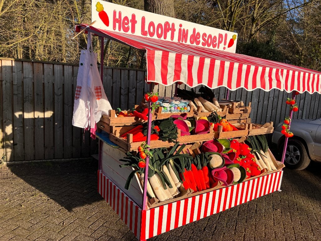 carnaval onderstel - marktkraam en kookpot, Diversen, Ophalen, Gebruikt
