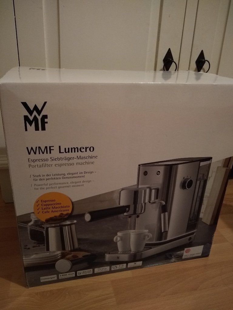 Nieuw!! WMF Lumero Espresso Machine!!, Witgoed en Apparatuur, 2 tot 4 kopjes, Ophalen, Nieuw, Espresso apparaat