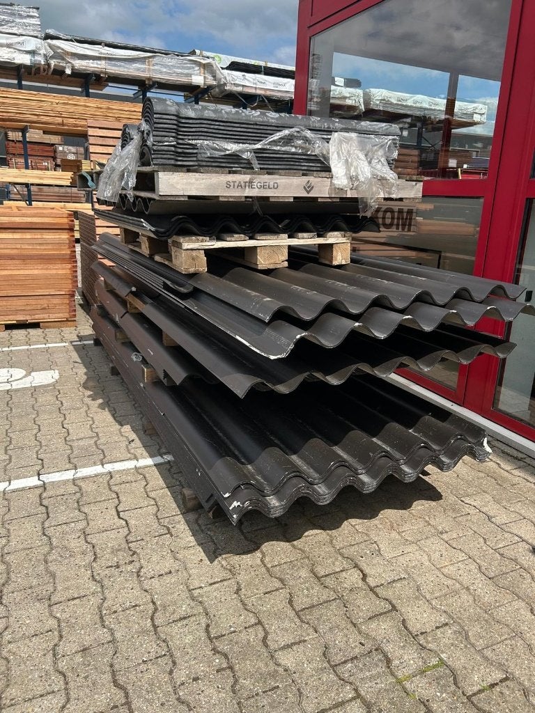 Vezelcement golfplaten restpartij, Ophalen, Gebruikt, 250 cm of meer, Overige typen