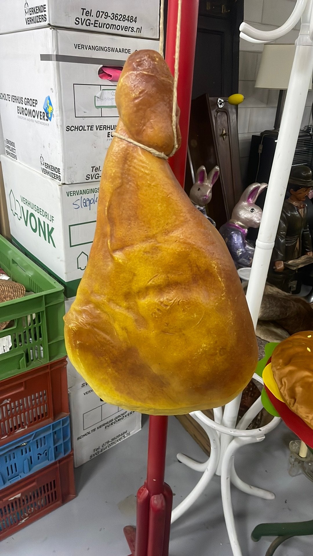 Kunst parma been ham, Ophalen of Verzenden, Zo goed als nieuw