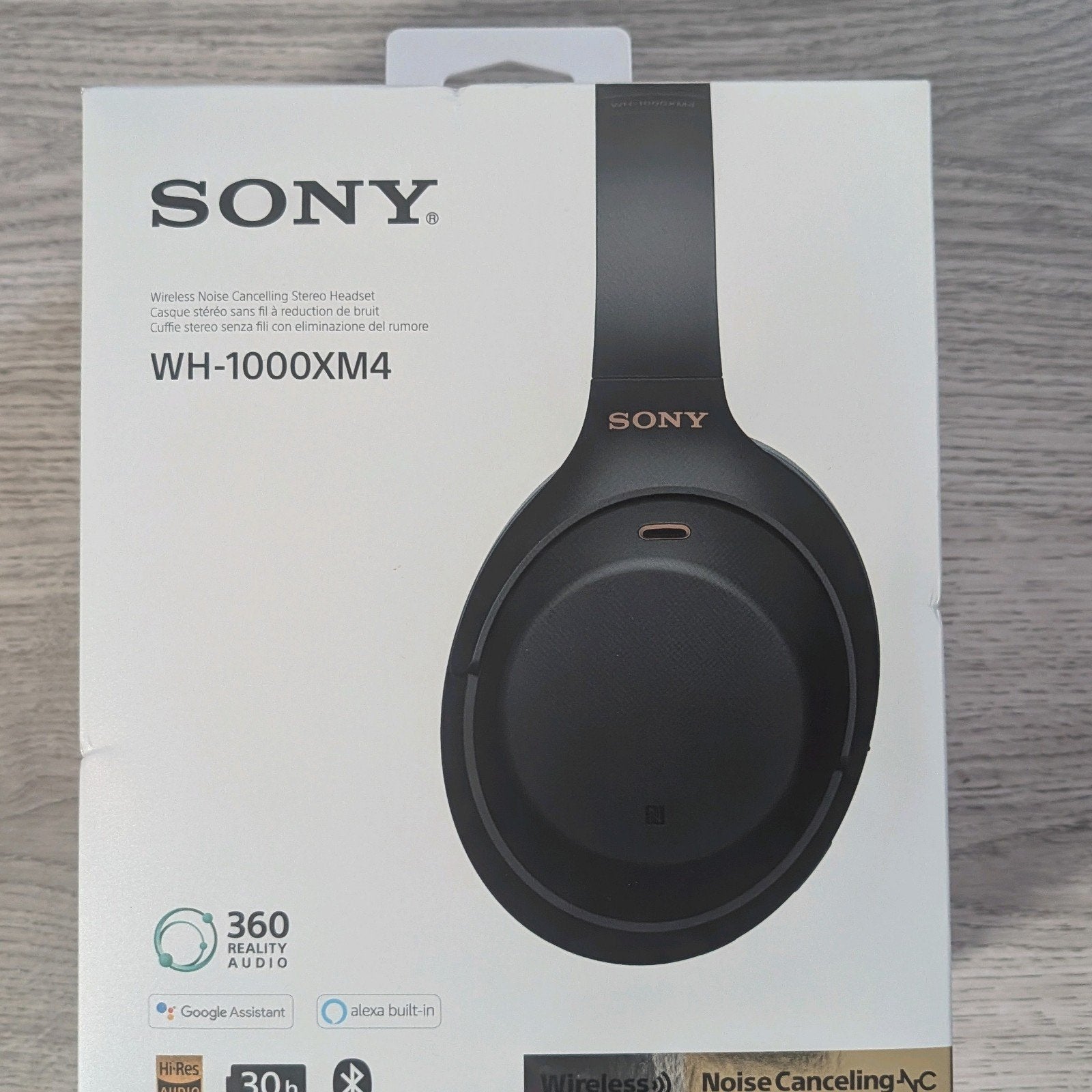 Sony WH-1000XM4 zwart – compleet met doos en hardcase, Gebruikt, Ophalen of Verzenden, Sony, Over-ear