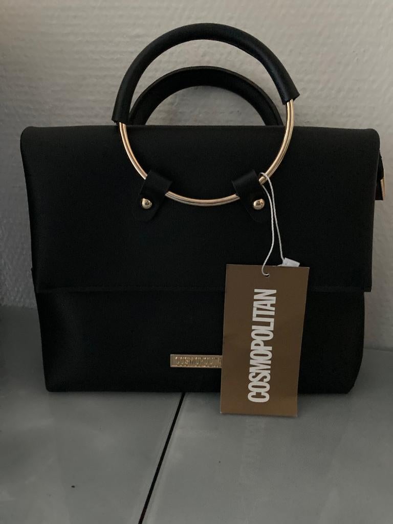 Cosmopolitan schoudertas nieuw, Sieraden, Tassen en Uiterlijk, Ophalen of Verzenden, Nieuw, Zwart