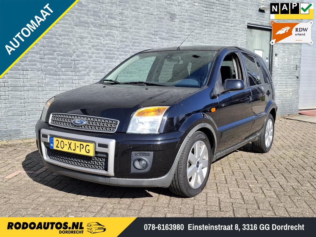 Ford Fusion 1.6-16V Futura 5Drs Automaat Airco ✅, 1596 cc, 101 pk, Gebruikt, Metallic lak