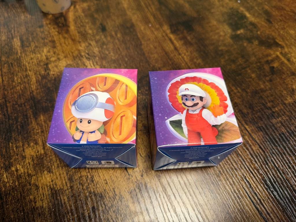 McDonalds Super Mario Galaxy Happy Meal speelgoed, Ophalen of Verzenden, Pop