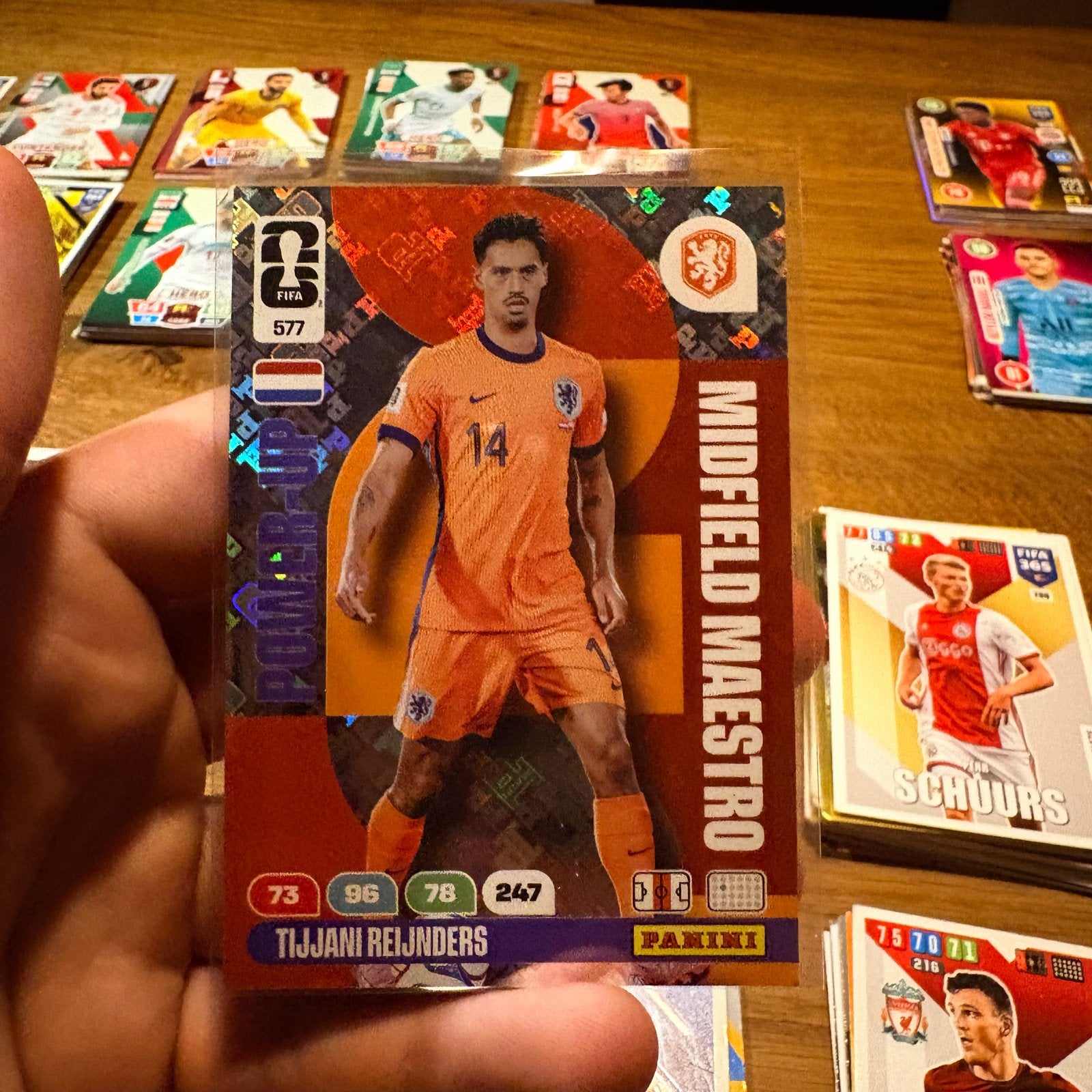 Tijjani Reijnders Panini FIFA World Cup 2026 Adrenalyn, Ophalen of Verzenden, Zo goed als nieuw, Overige binnenlandse clubs, Spelerskaart