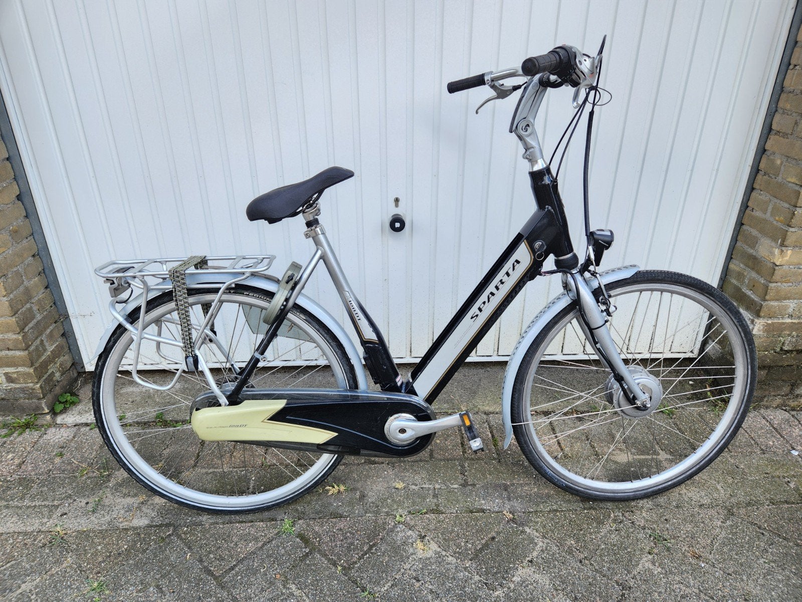 Sparta Ion DT Electrische damesfiets 28inch 7v, Sparta, Gebruikt, Velgrem, Versnellingen