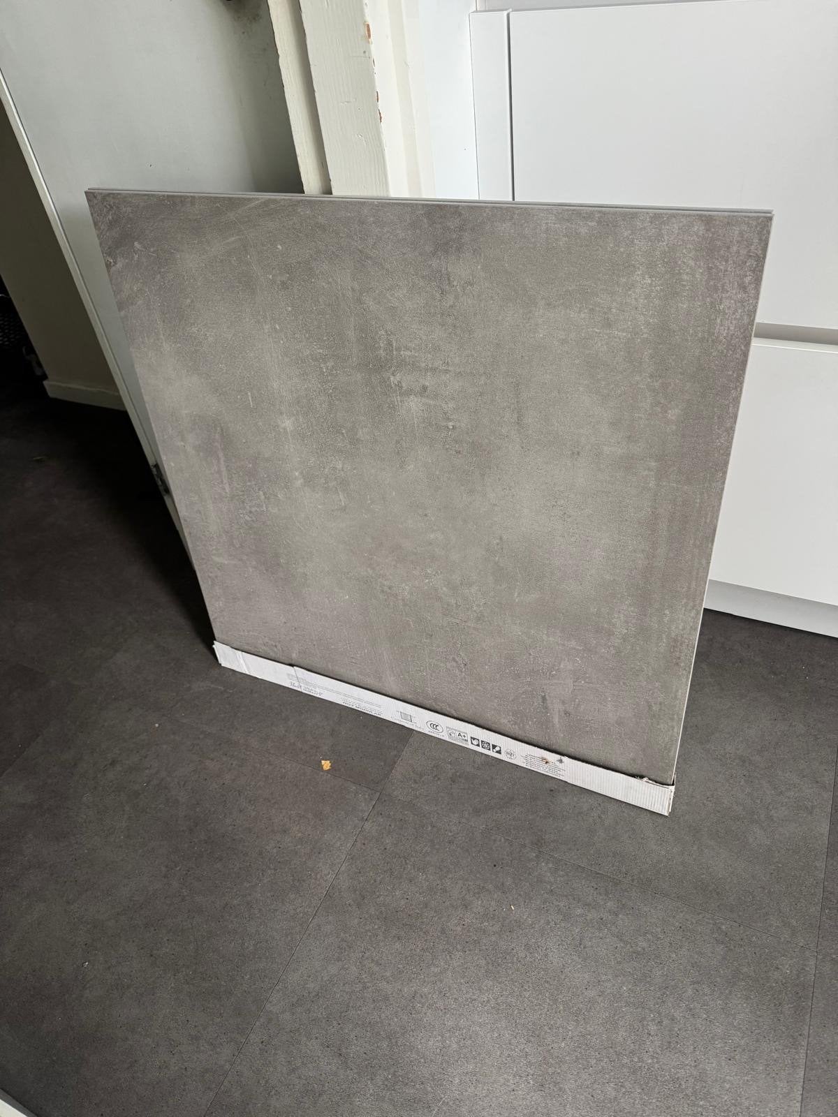 FONDVALLE Keramische Vloertegels 80x80 cm - Nieuw, Doe-het-zelf en Verbouw, Tegels, Ophalen, 60 cm of meer, Nieuw, Minder dan 5 m²
