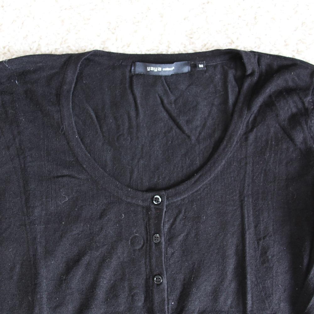 Yaya Vestje Zwart 39 (M) - 39 € 25,-, Maat 38/40 (M), Zwart, Ophalen of Verzenden, Zo goed als nieuw