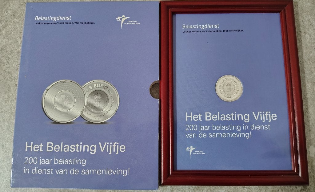 Belasting vijfje, 5 euro, Ophalen of Verzenden, Koningin Beatrix, Euro's, Losse munt