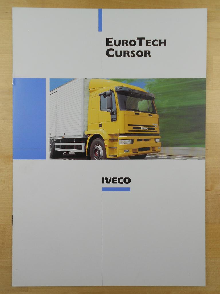 Iveco EuroTech Cursor 1998 Brochure, Boeken, Iveco, Ophalen of Verzenden, Zo goed als nieuw, Overige merken