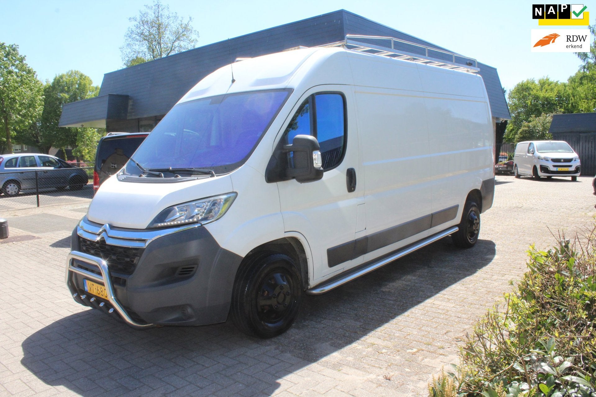 Citroen Jumper ZEER MOOIE GAVE BUS 35 2.2 HDI L4H2 Zwaar, Voorwielaandrijving, Gebruikt, Zwart, 4 cilinders