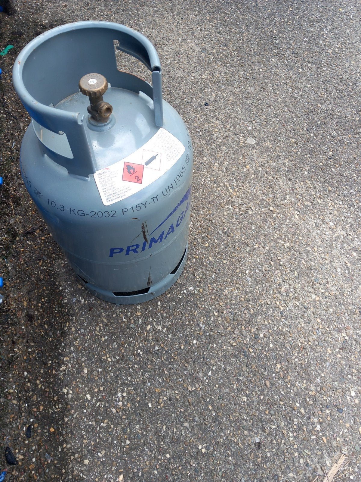 Lege Gasfles tot 2032 gekeurd, Ophalen of Verzenden
