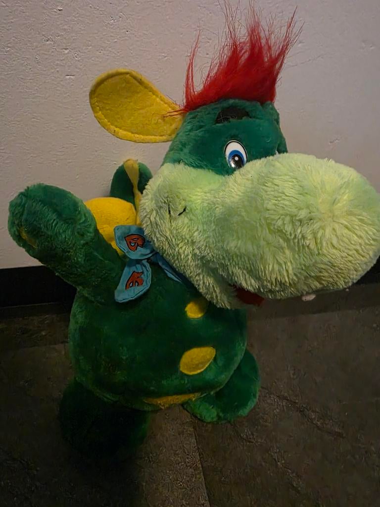 Prezzemolo Gardaland knuffel – pluche draak, Ophalen of Verzenden, Nieuw