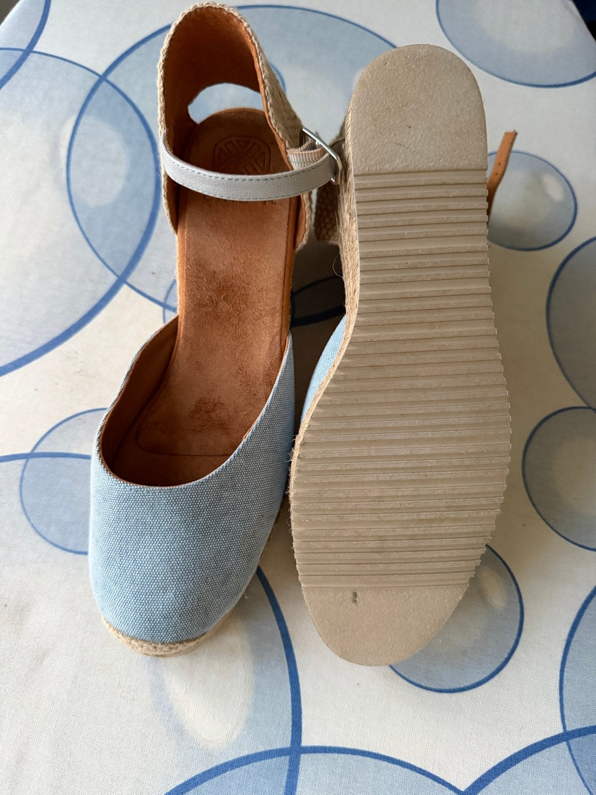 Unica Espadrilles Zo Goed Als Nieuw Maat 39, Kleding | Dames, Ophalen of Verzenden, Zo goed als nieuw, Blauw, Espadrilles of Moccasins