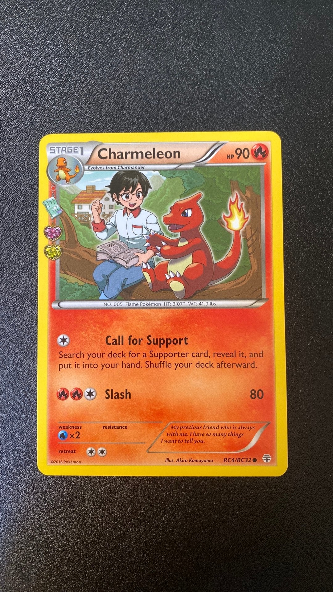 Pokemon charmeleon rc4 generations, Hobby en Vrije tijd, Verzamelkaartspellen | Pokémon, Ophalen of Verzenden, Gebruikt, Losse kaart