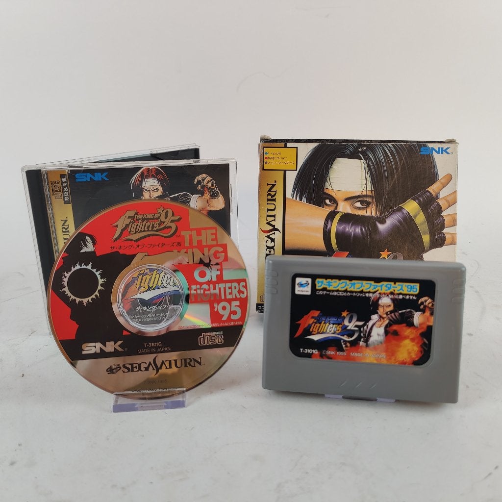 The king of fighters 95 sega Saturn + RAM JAP, Gebruikt, Vechten, 2 spelers, Ophalen of Verzenden