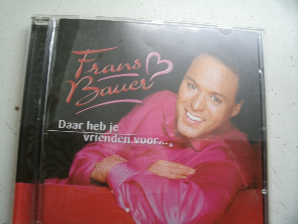 cd 42 frans bauer daar heb je vrienden voor, Ophalen of Verzenden, Zo goed als nieuw, Levenslied of Smartlap