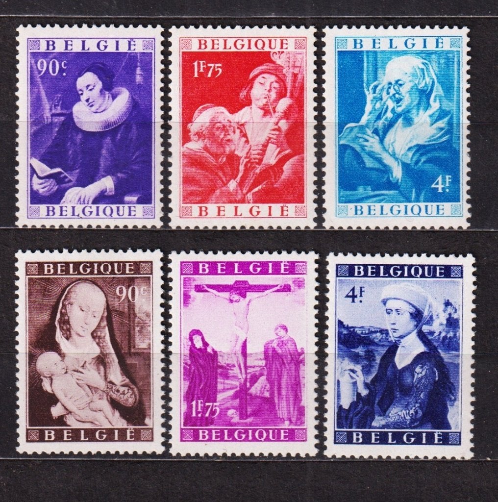 België 1949 Jordaens - Van der Weyden **, Ophalen, Kunst, Postfris, Postfris