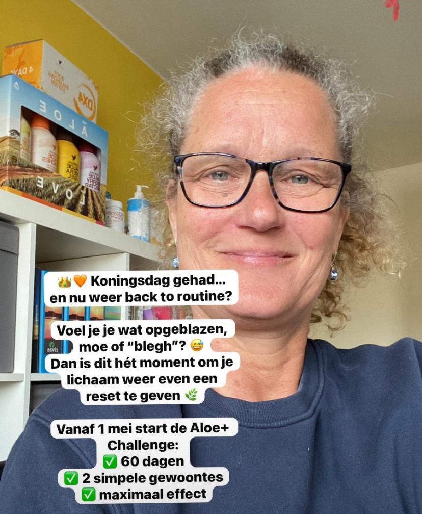 Massage met Aloe Vera Challenge  (ACTIE 29 & 30 april), Verzenden