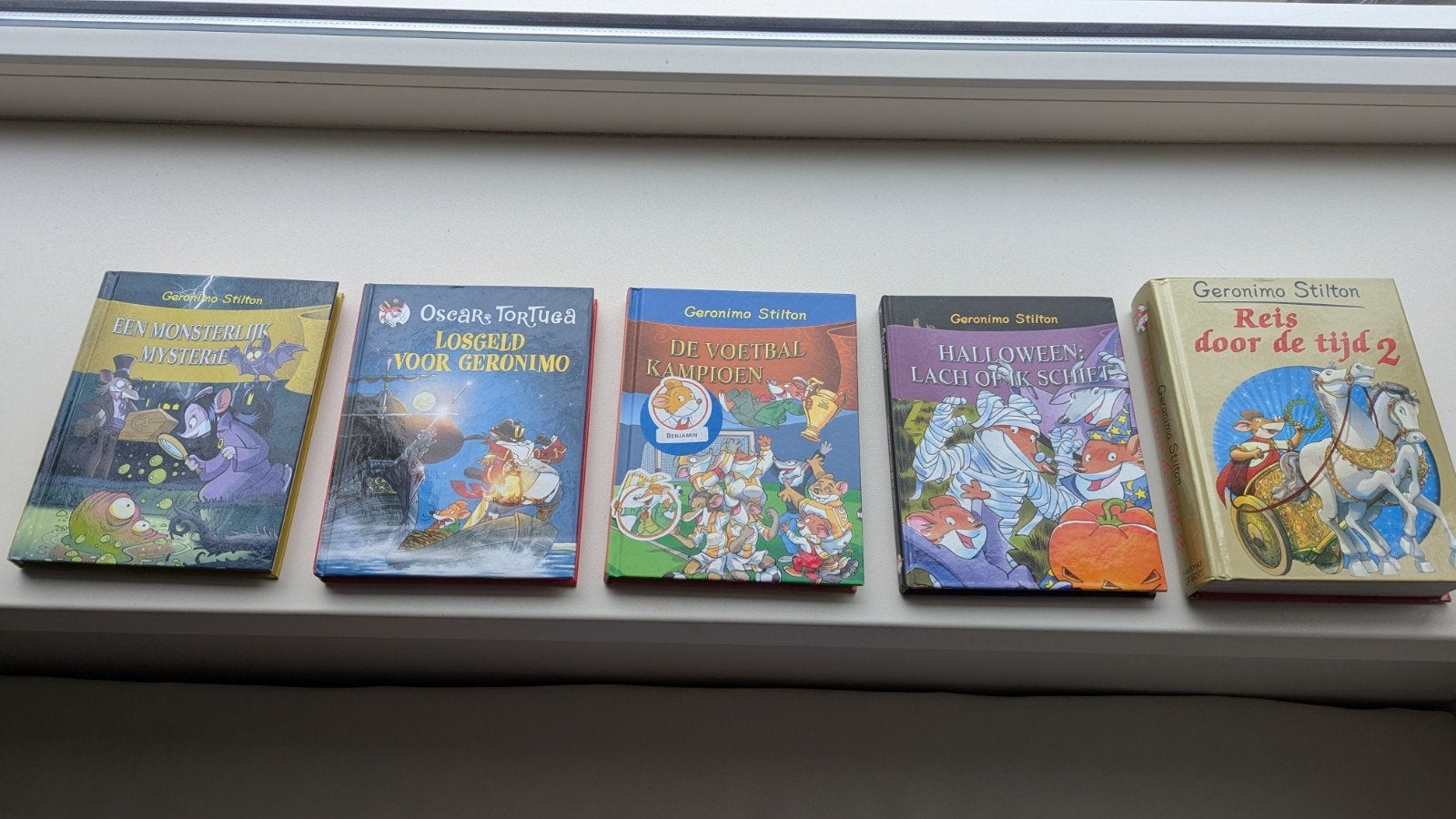 Geronimo Stilton - 5 verschillende: 5 tot 10 euro, Ophalen, Zo goed als nieuw