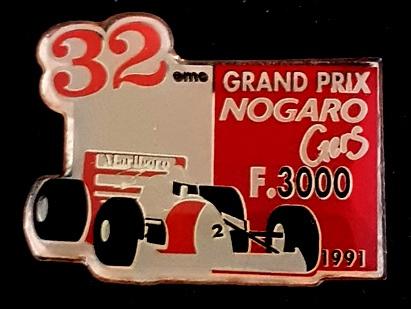 Grand Prix Nogaro pin, Verzenden, Nieuw, Sport, Speldje of Pin