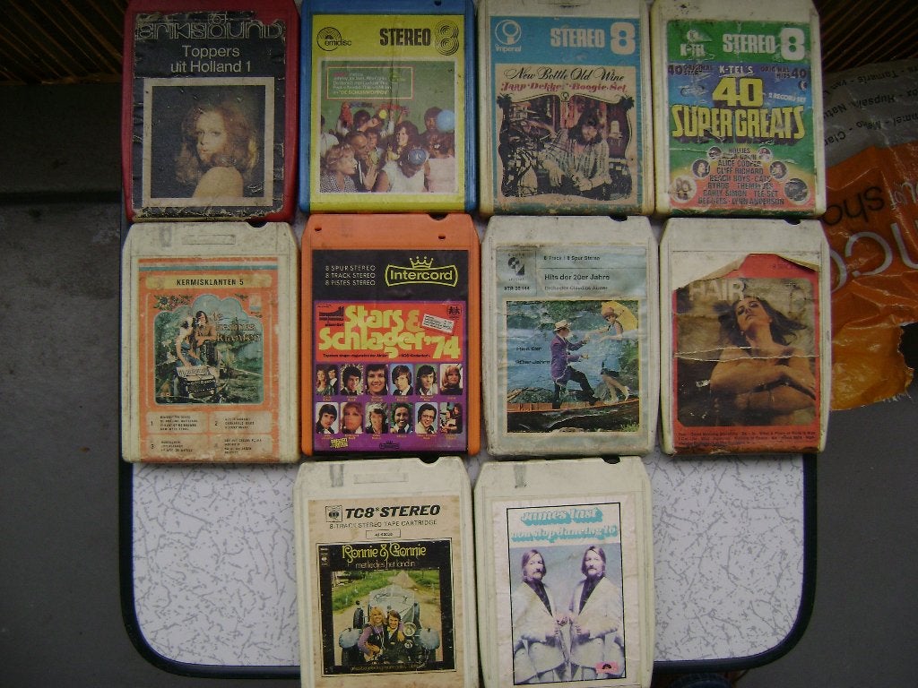 8 Track banden, Ophalen, Bandrecorder