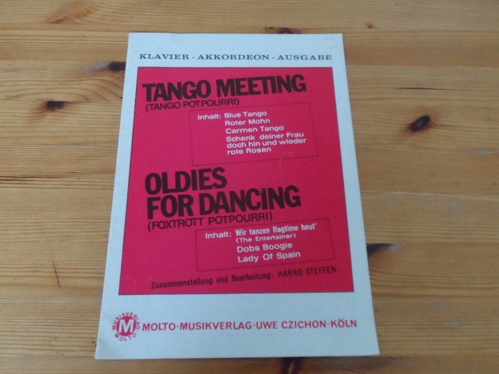 Tango meeting - harro steffen, Gebruikt, Gitaar, Ophalen of Verzenden, Artiest of Componist