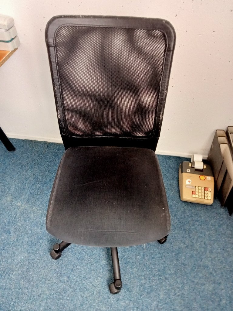 BUreauSTOEL, Ophalen, Gebruikt, Zwart, Bureaustoel