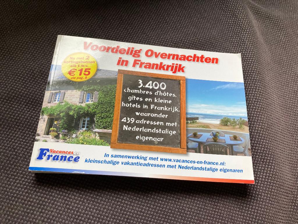 🇫🇷 Vacances France Voordelig overnachten in Frankrijk, Overige merken, Europa, Ophalen of Verzenden, Zo goed als nieuw