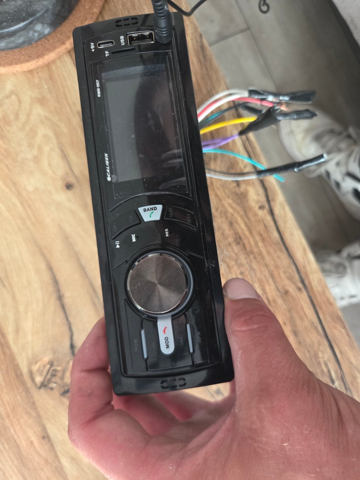 Caliber autoradio met USB en TF-kaartlezer, Auto diversen, Autoradio's, Ophalen of Verzenden, Gebruikt