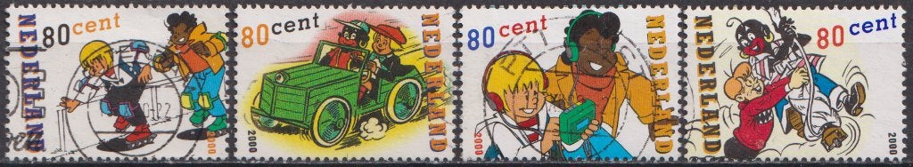 Strippost serie 1919 - 1922 O.  ADV. no.58 G., Postzegels en Munten, Postzegels | Nederland, Verzenden, Na 1940, Gestempeld