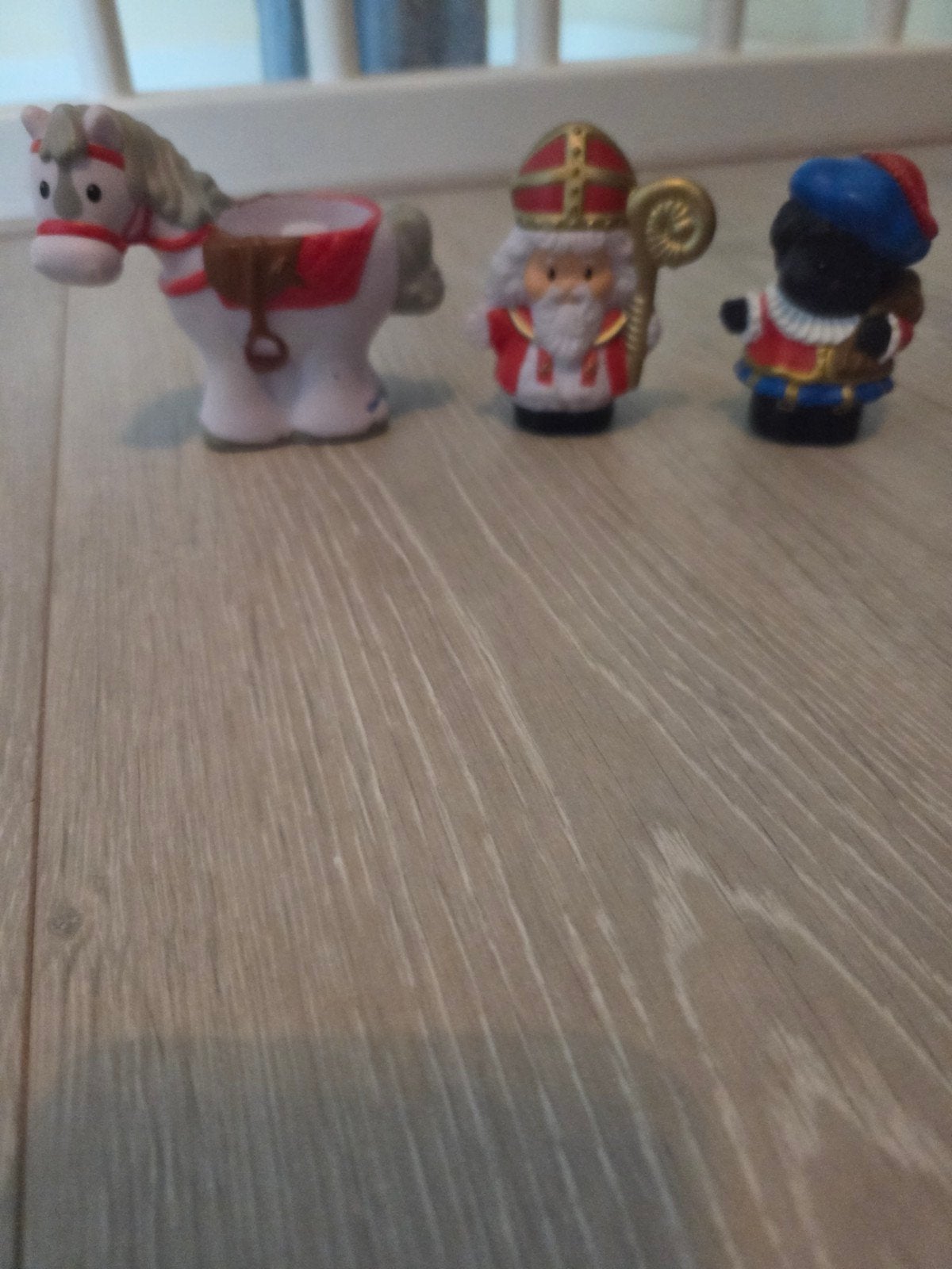 Sinterklaas + Ozosnel + Zwarte Piet - Little People, Diversen, Sinterklaas, Ophalen of Verzenden, Gebruikt