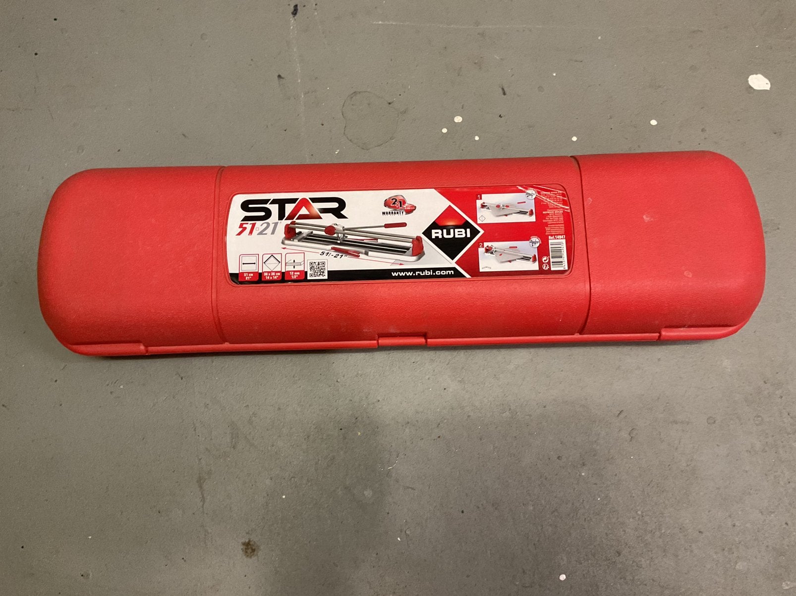 Tegelsnijder  Rubi 51, Ophalen, Gebruikt