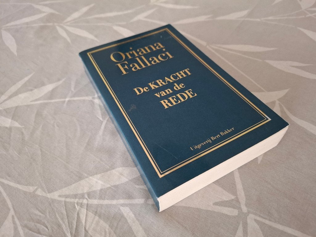 Oriana FALLACI: De Kracht van de Rede, Europa, Oriana FALLACI, Ophalen of Verzenden, Zo goed als nieuw