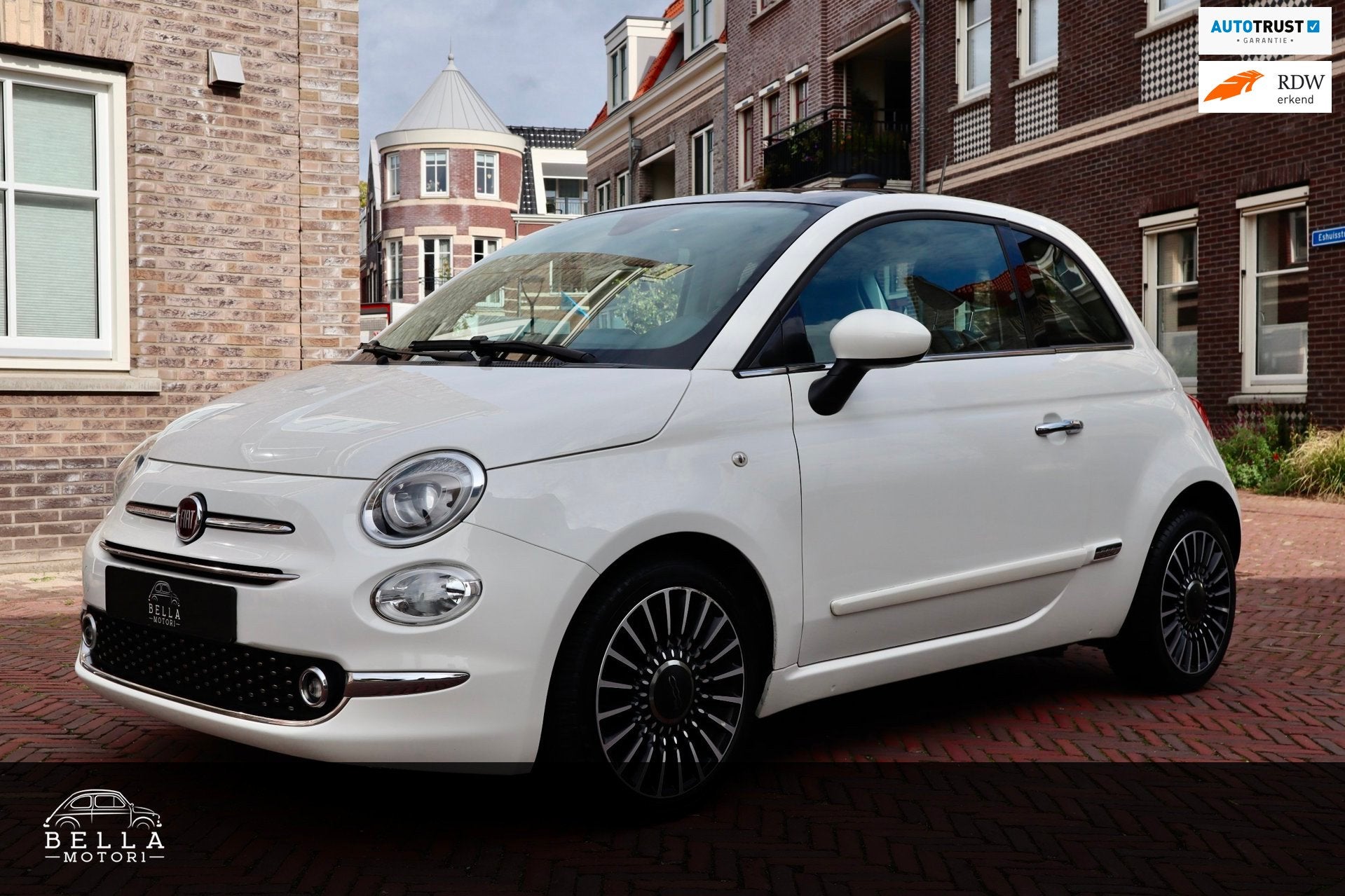 Fiat 500 0.9 TwinAir Lounge | RIJKLAARPRIJS | Apple CarPlay, Auto's, Voorwielaandrijving, Dealer onderhouden, Gebruikt, Leder en Stof